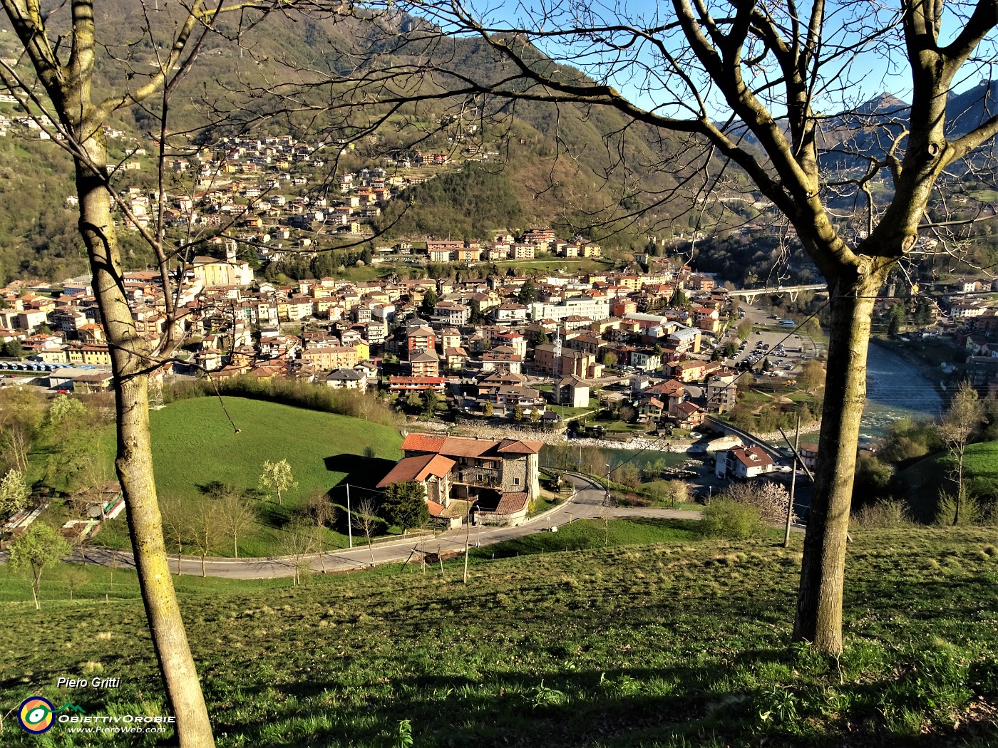 11 Partenza dalla 'Corna' (350 m) di Zogno.JPG
